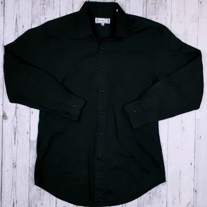 Vintage YVES SAINT LAURENT Men's 16.5 32-33 Small S Long Sleeve Button Up Shirt